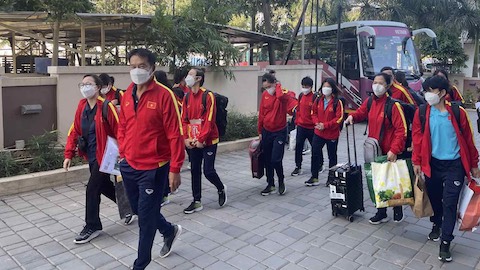 Đội tuyển nữ Việt Nam đăng ký 17 tuyển thủ sẽ đá với Hàn Quốc vào tối nay